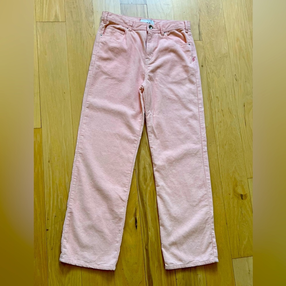 BDG Light Pink Corduroy Trousers